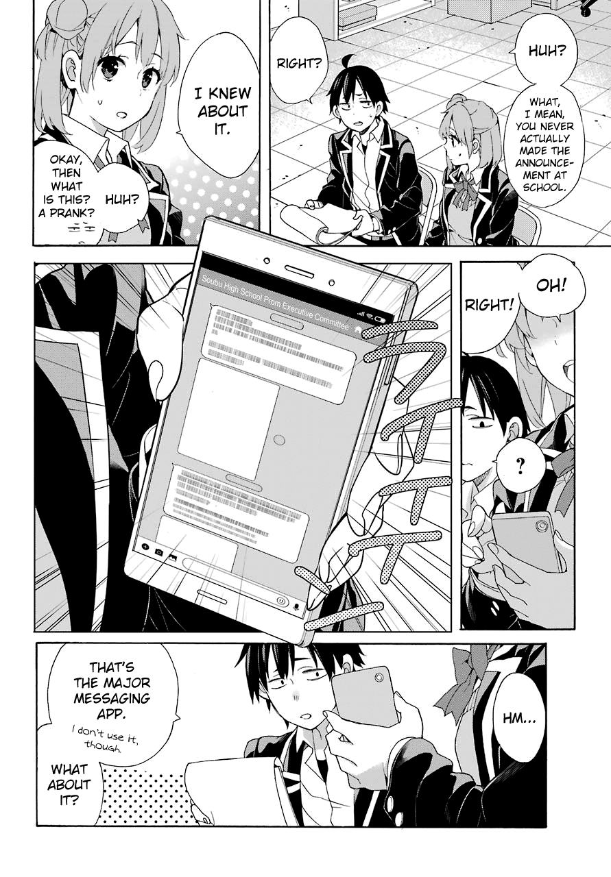 My Youth Romantic Comedy Is Wrong as I Expected Chapter 68 - Page 31