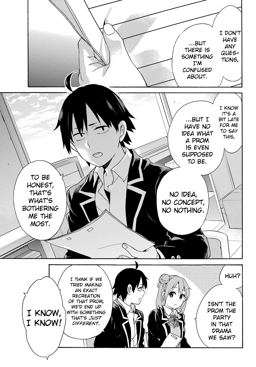 My Youth Romantic Comedy Is Wrong as I Expected Chapter 68 - Page 34