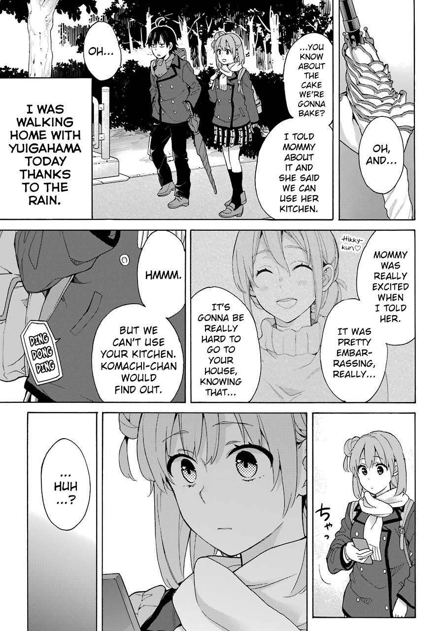 My Youth Romantic Comedy Is Wrong as I Expected Chapter 74 - Page 11