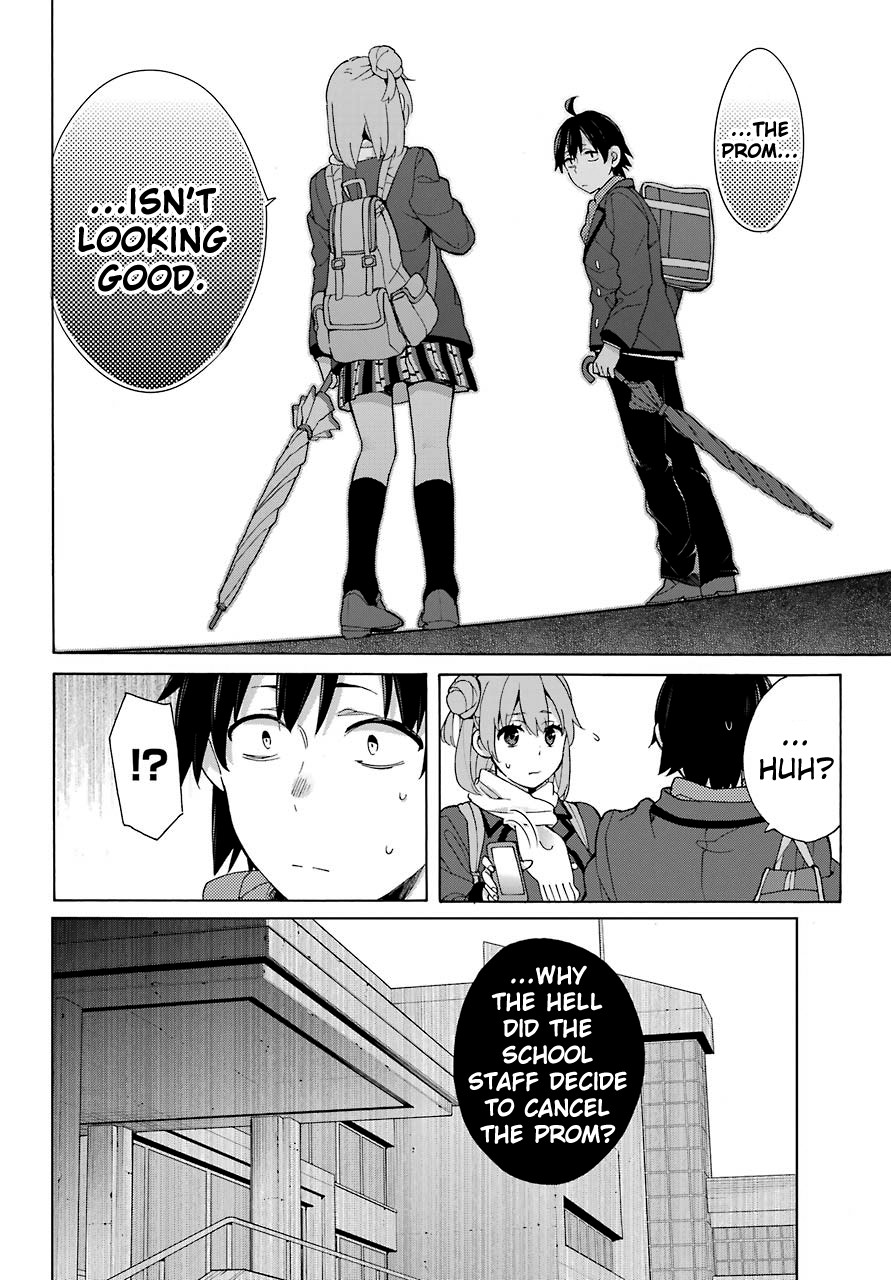 My Youth Romantic Comedy Is Wrong as I Expected Chapter 74 - Page 12