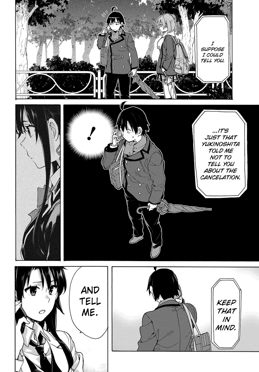 My Youth Romantic Comedy Is Wrong as I Expected Chapter 74 - Page 16