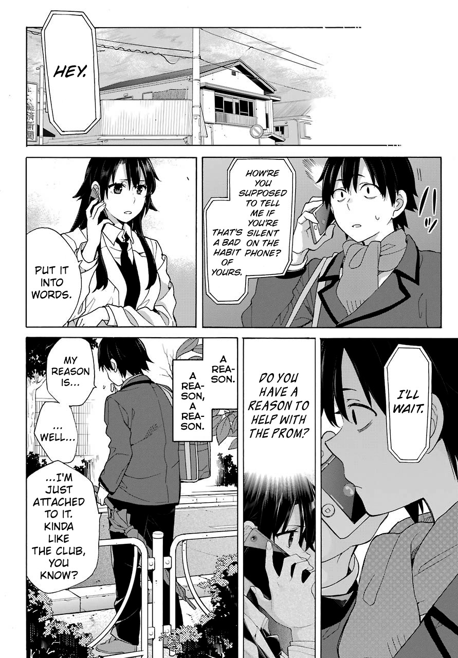 My Youth Romantic Comedy Is Wrong as I Expected Chapter 74 - Page 18