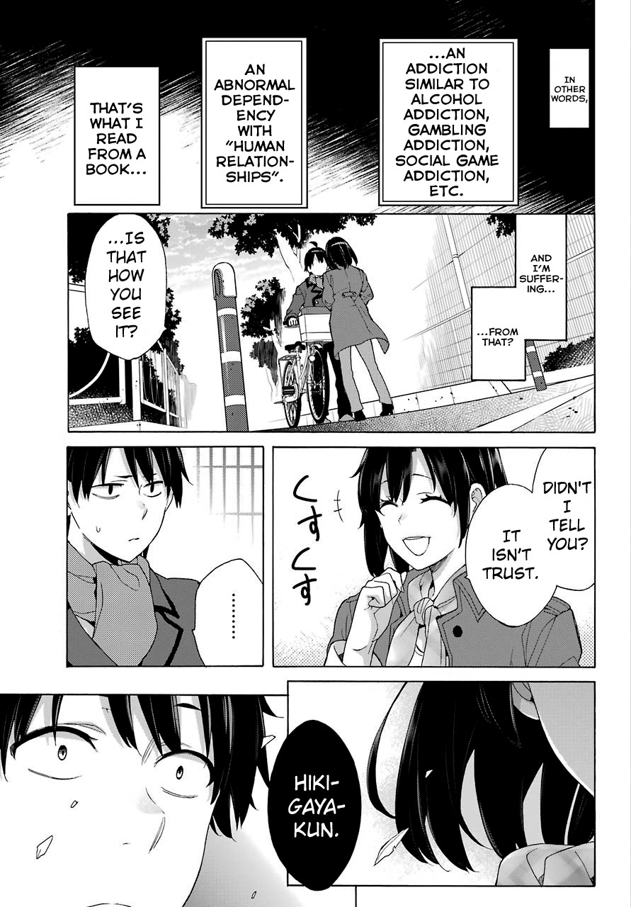 My Youth Romantic Comedy Is Wrong as I Expected Chapter 74 - Page 3