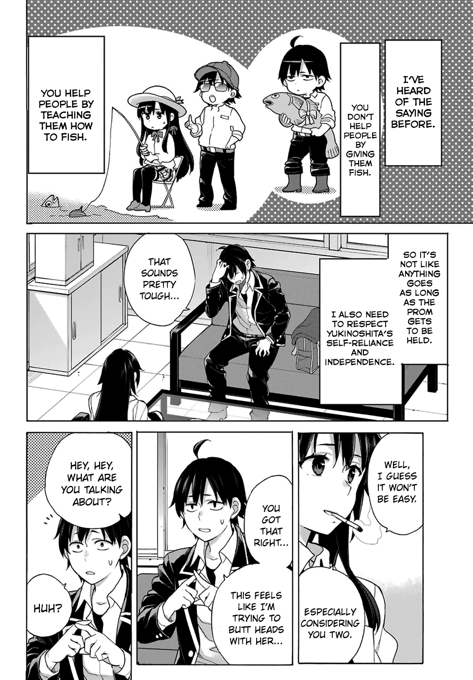 My Youth Romantic Comedy Is Wrong as I Expected Chapter 76 - Page 14