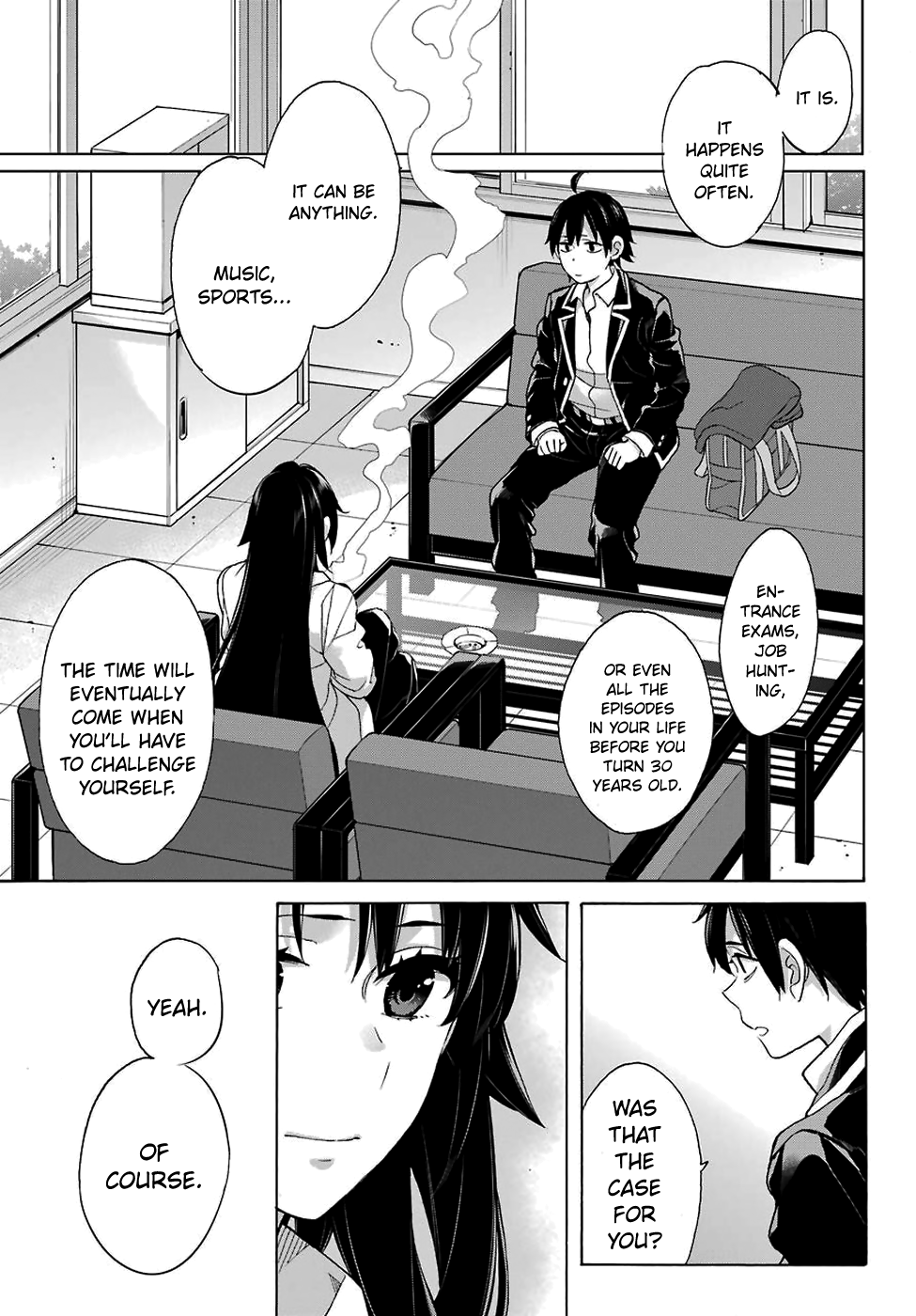 My Youth Romantic Comedy Is Wrong as I Expected Chapter 76 - Page 9