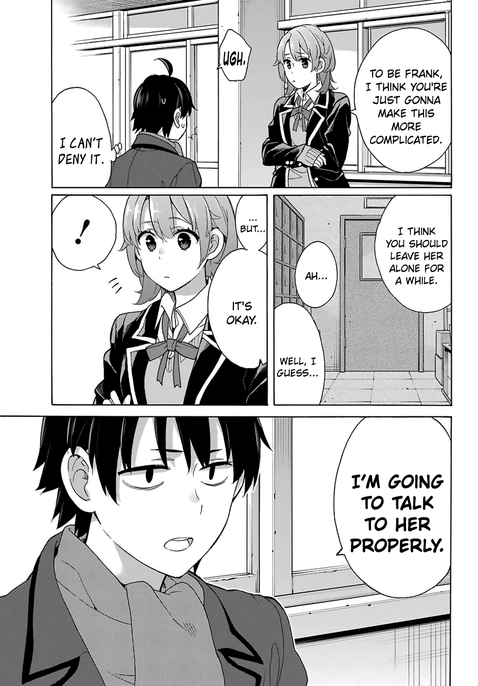 My Youth Romantic Comedy Is Wrong as I Expected Chapter 77 - Page 3