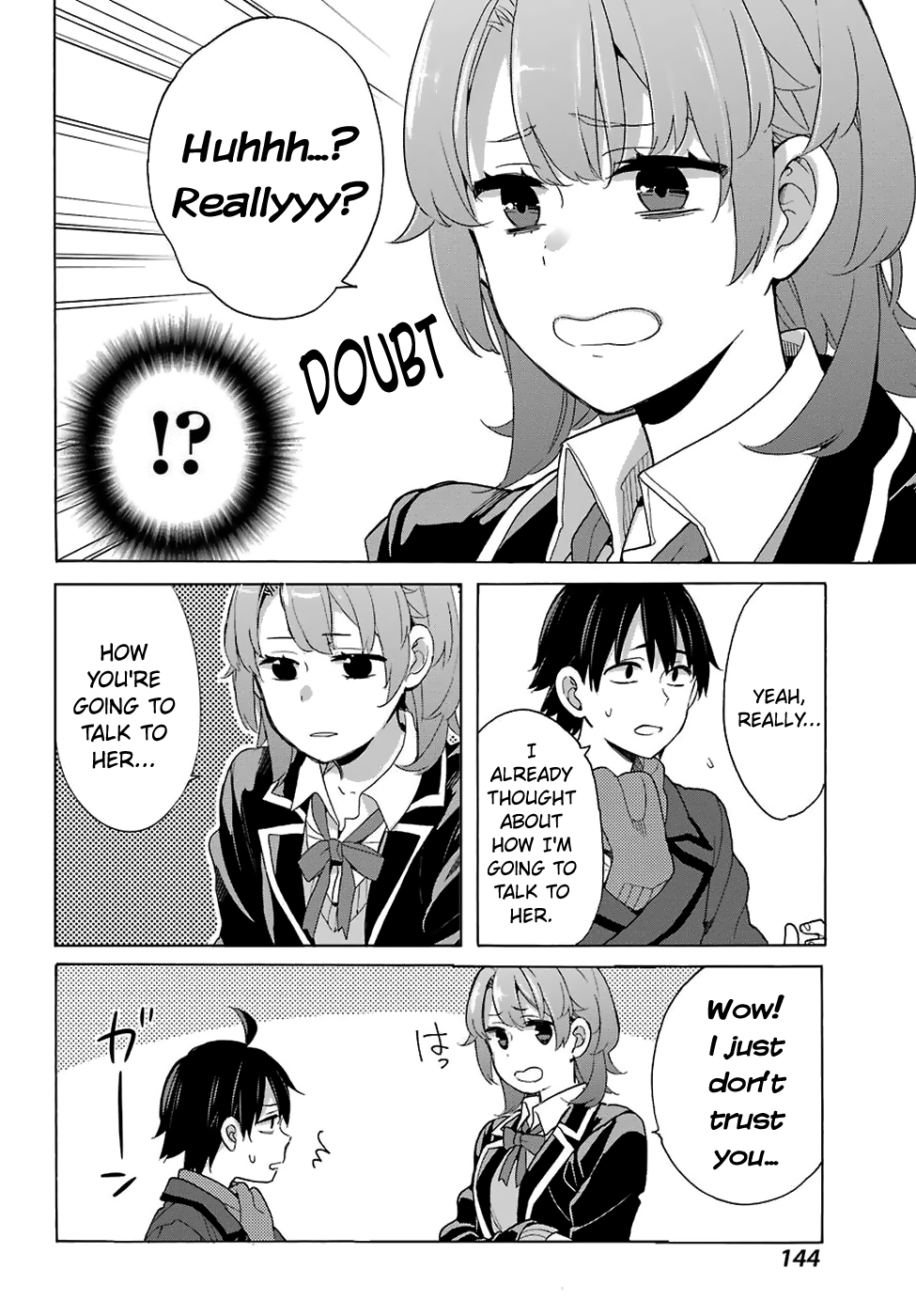 My Youth Romantic Comedy Is Wrong as I Expected Chapter 77 - Page 4