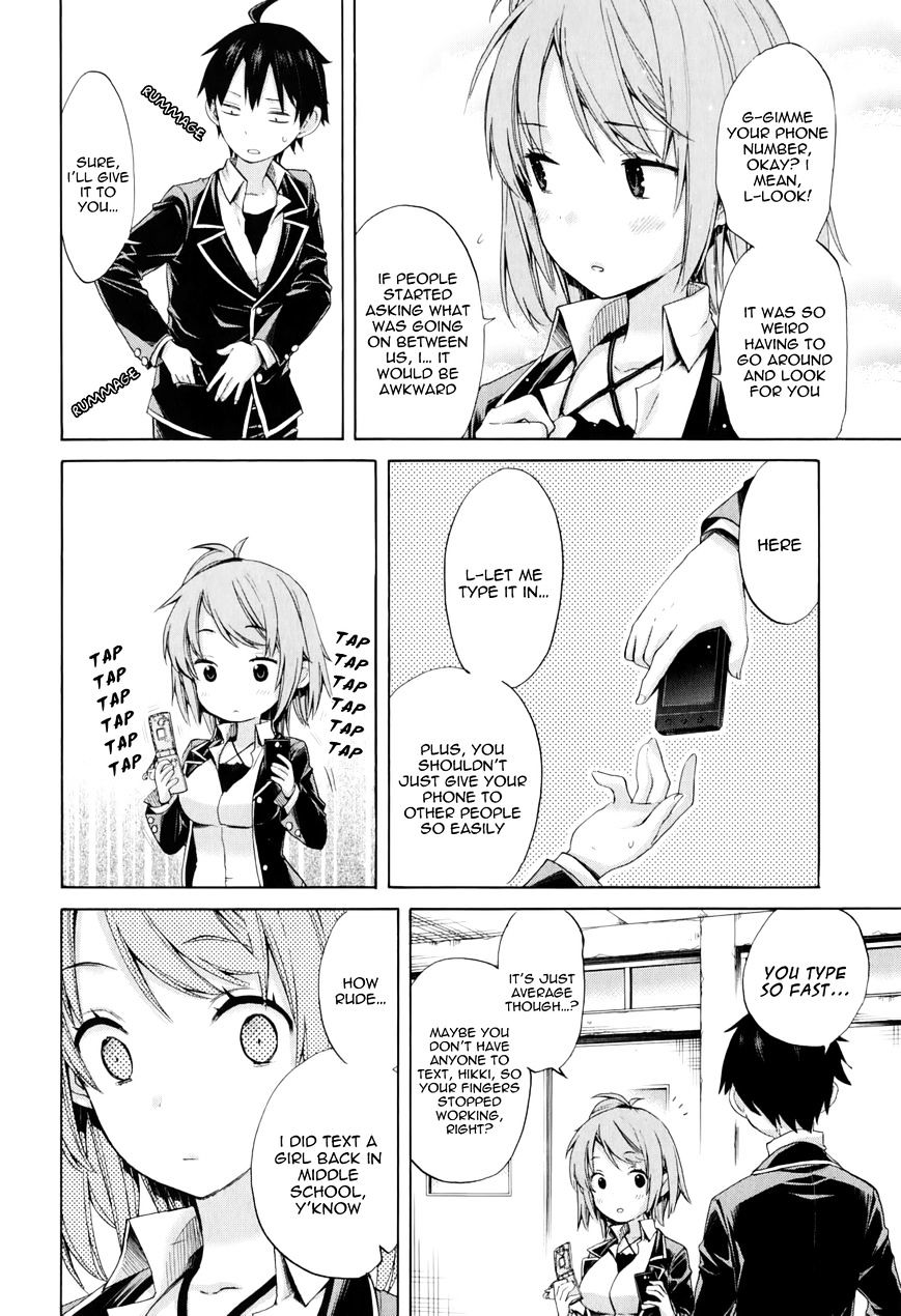 My Youth Romantic Comedy Is Wrong as I Expected Chapter 8 - Page 14
