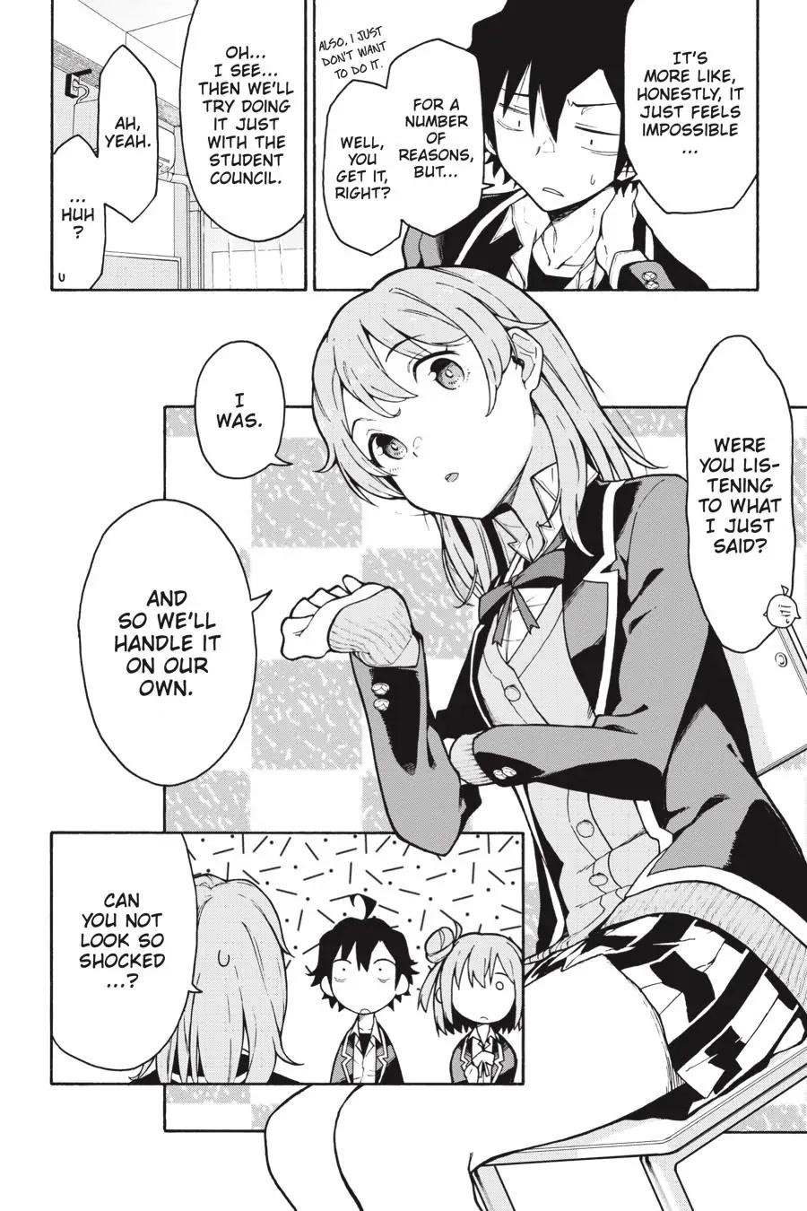 My Youth Romantic Comedy Is Wrong as I Expected Chapter 89 - Page 18