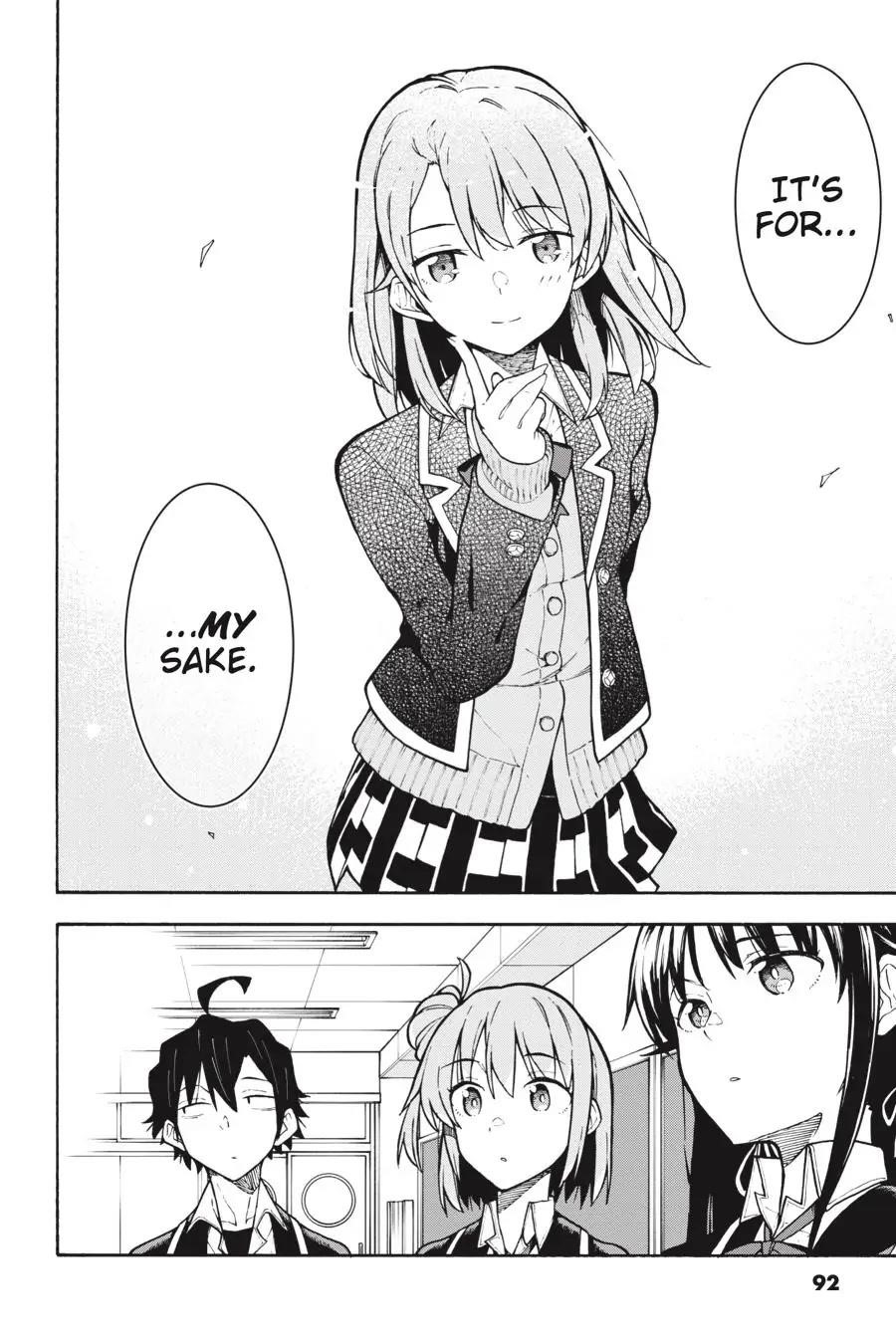 My Youth Romantic Comedy Is Wrong as I Expected Chapter 89 - Page 22