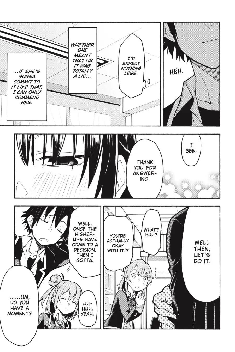 My Youth Romantic Comedy Is Wrong as I Expected Chapter 89 - Page 23