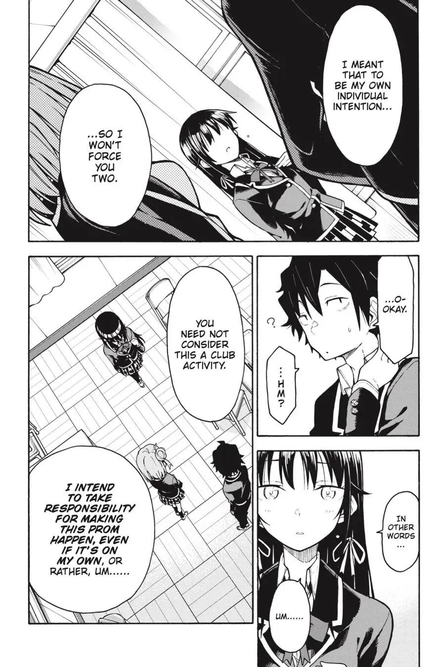 My Youth Romantic Comedy Is Wrong as I Expected Chapter 89 - Page 24