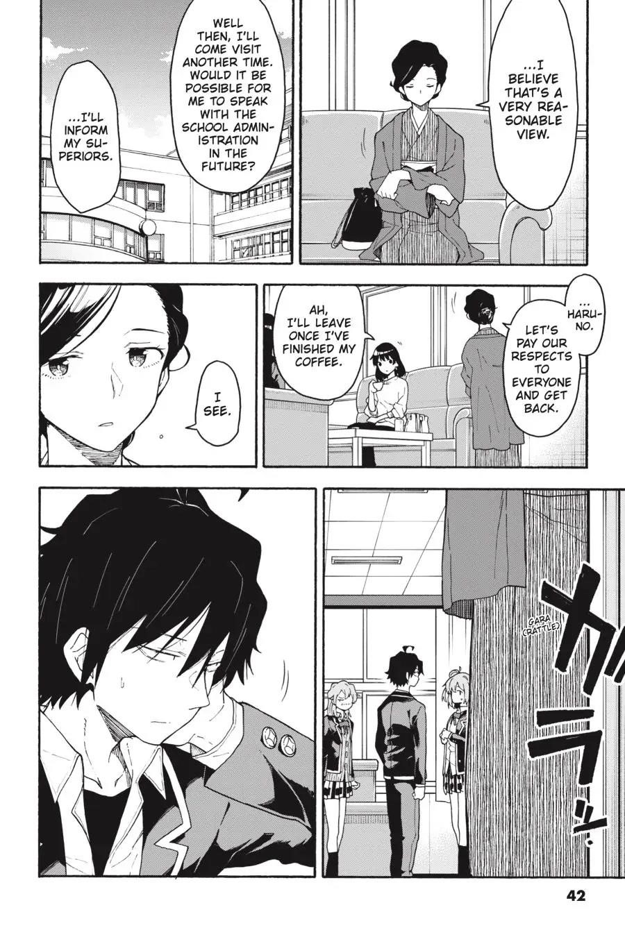 My Youth Romantic Comedy Is Wrong as I Expected Chapter 93 - Page 13