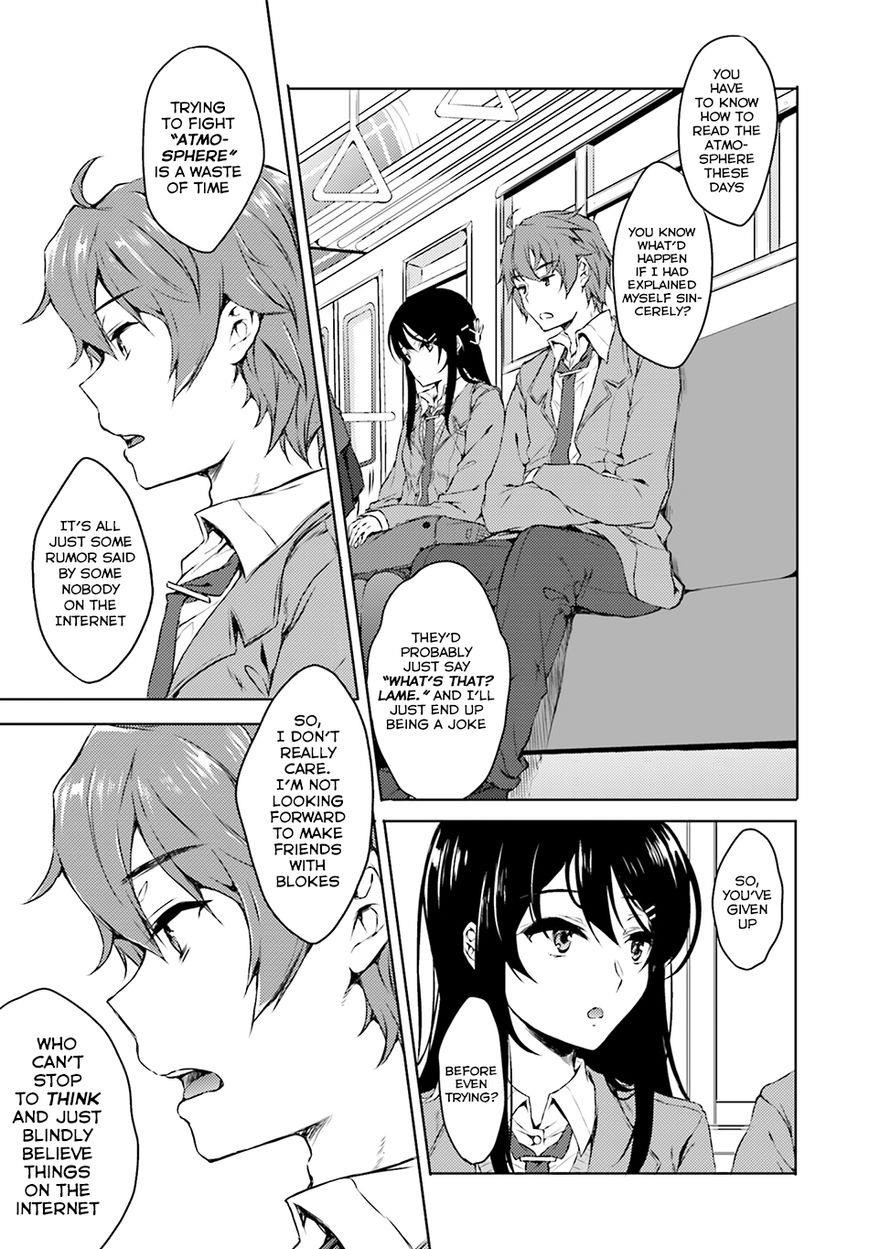 Rascal Does Not Dream of Bunny Girl Senpai Chapter 3 - Page 6