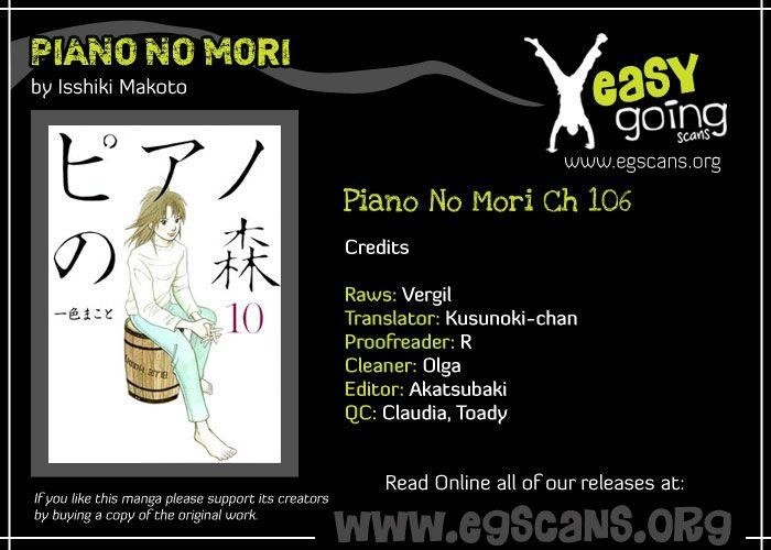Piano no Mori Chapter 106 - Page 1