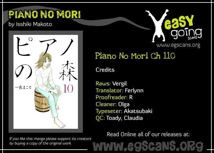 Piano no Mori Chapter 110 - Page 1