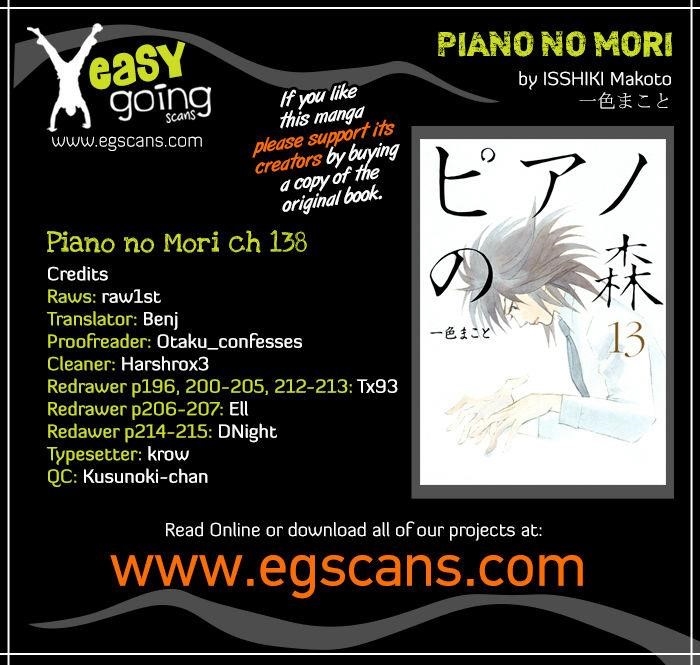 Piano no Mori Chapter 138 - Page 1