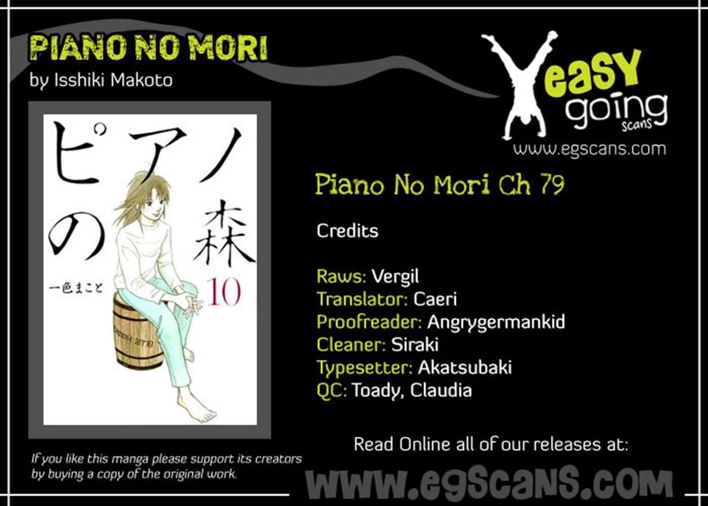 Piano no Mori Chapter 79 - Page 19