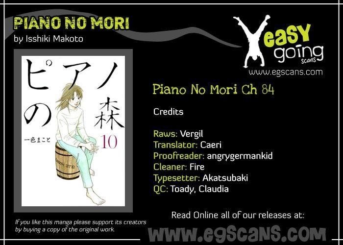 Piano no Mori Chapter 84 - Page 2