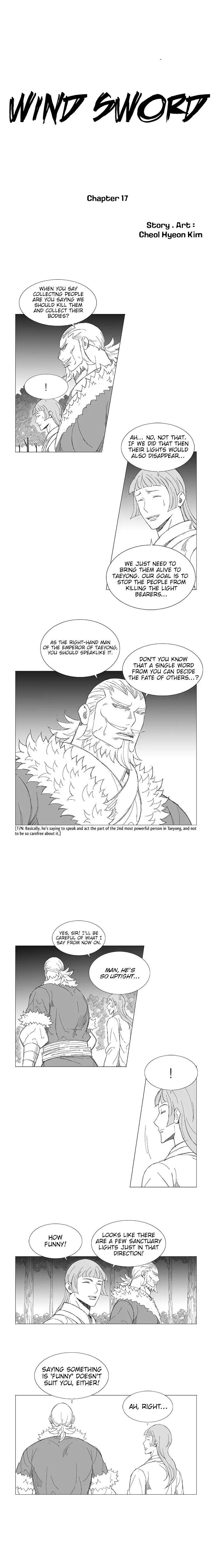 Wind Sword Chapter 17 - Page 1