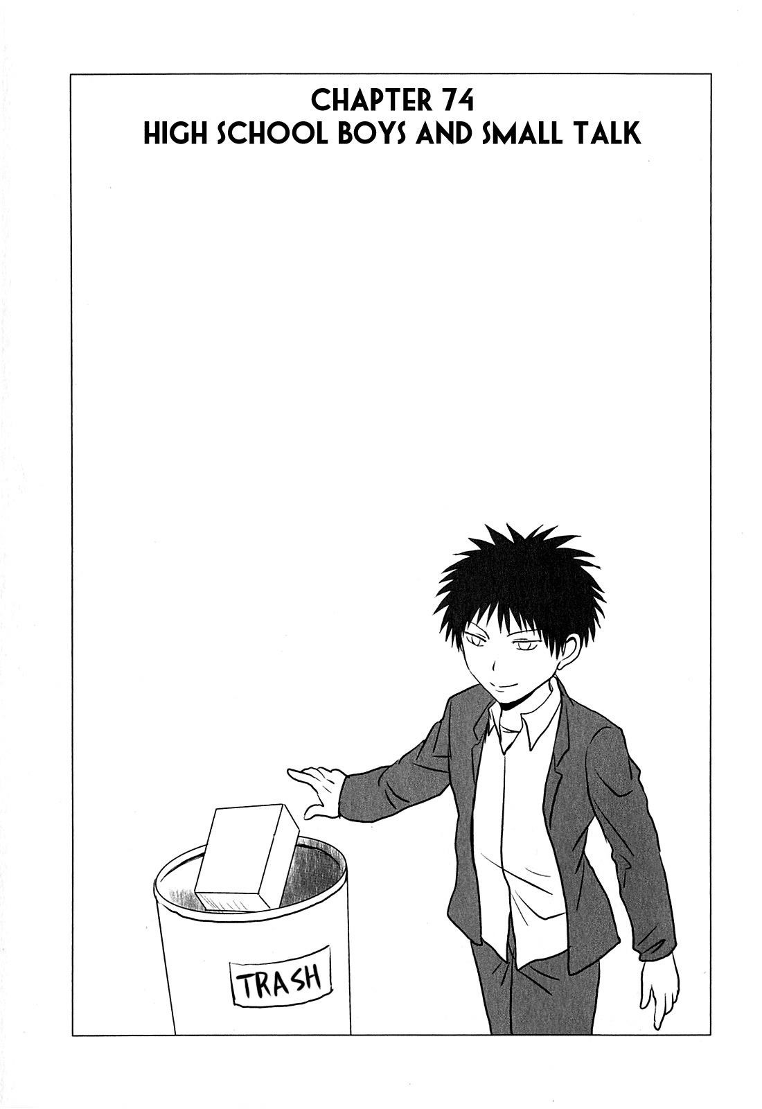 Danshi Koukousei no Nichijou Chapter 74 - Page 1