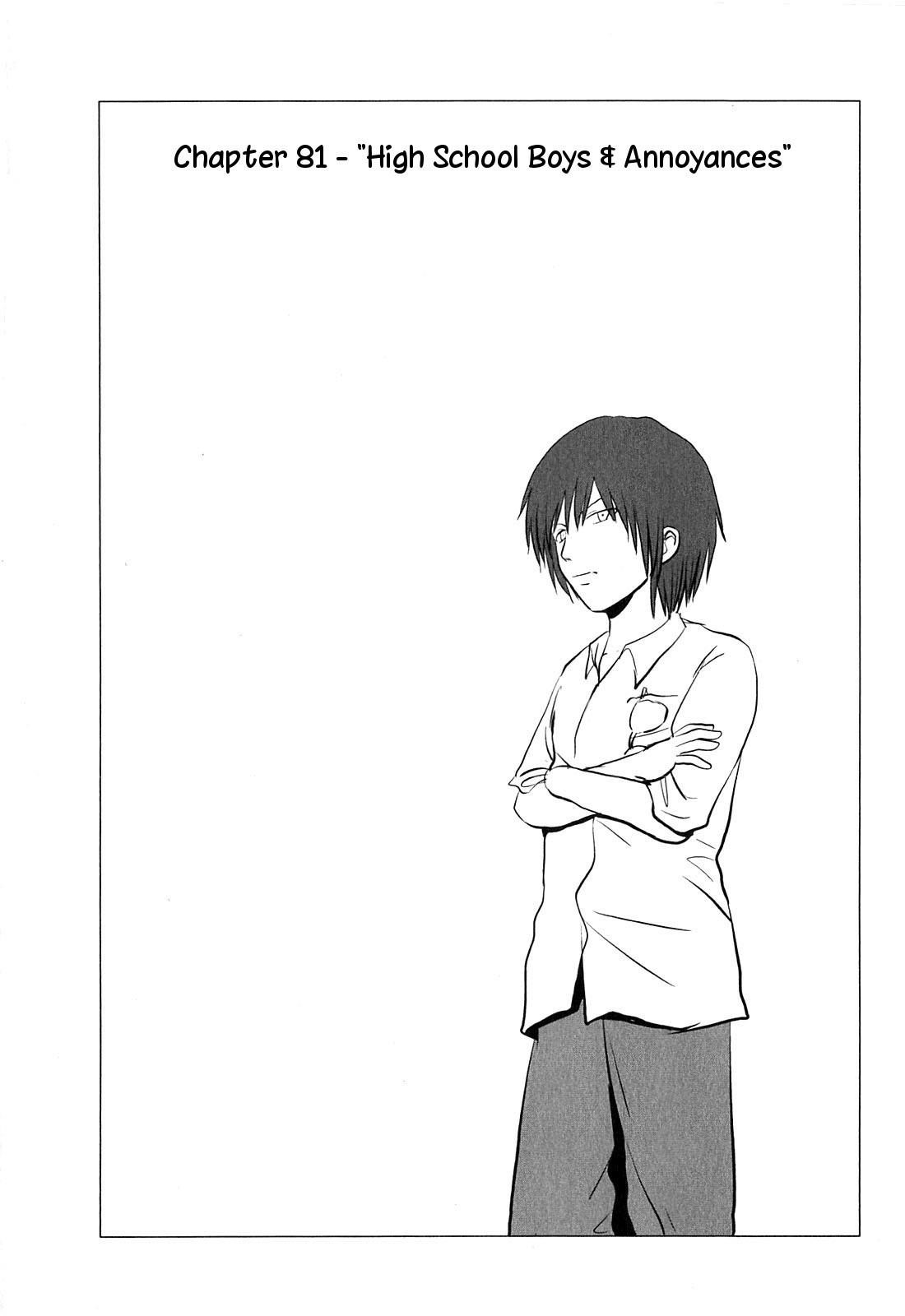 Danshi Koukousei no Nichijou Chapter 81 - Page 1