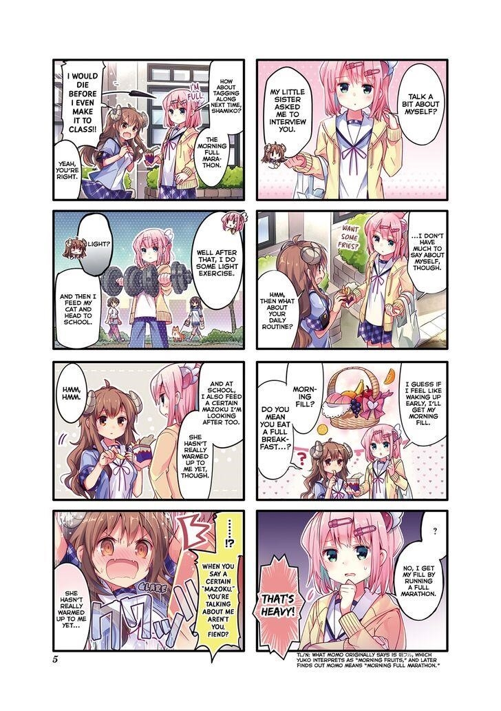 Machikado Mazoku Chapter 1.5 - Page 7
