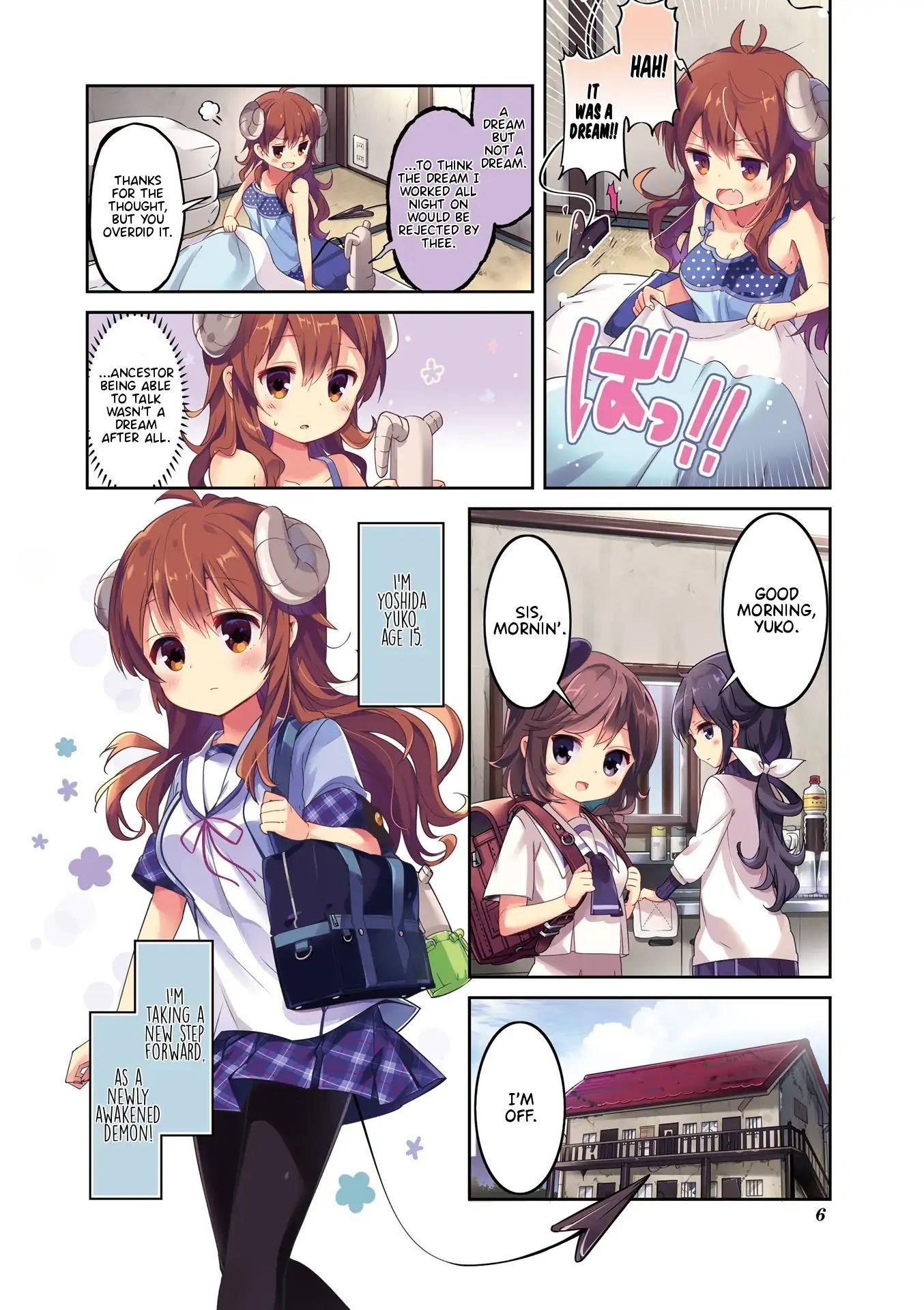 Machikado Mazoku Chapter 13.2 - Page 7