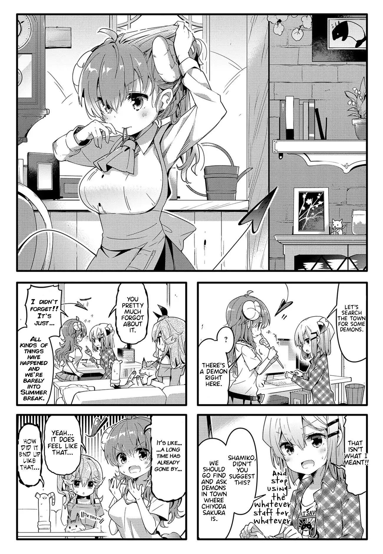 Machikado Mazoku Chapter 34 - Page 1