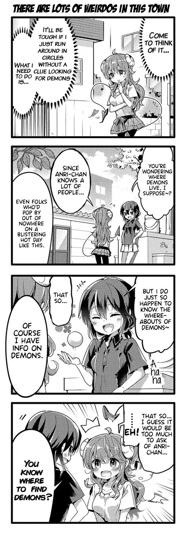 Machikado Mazoku Chapter 34 - Page 3