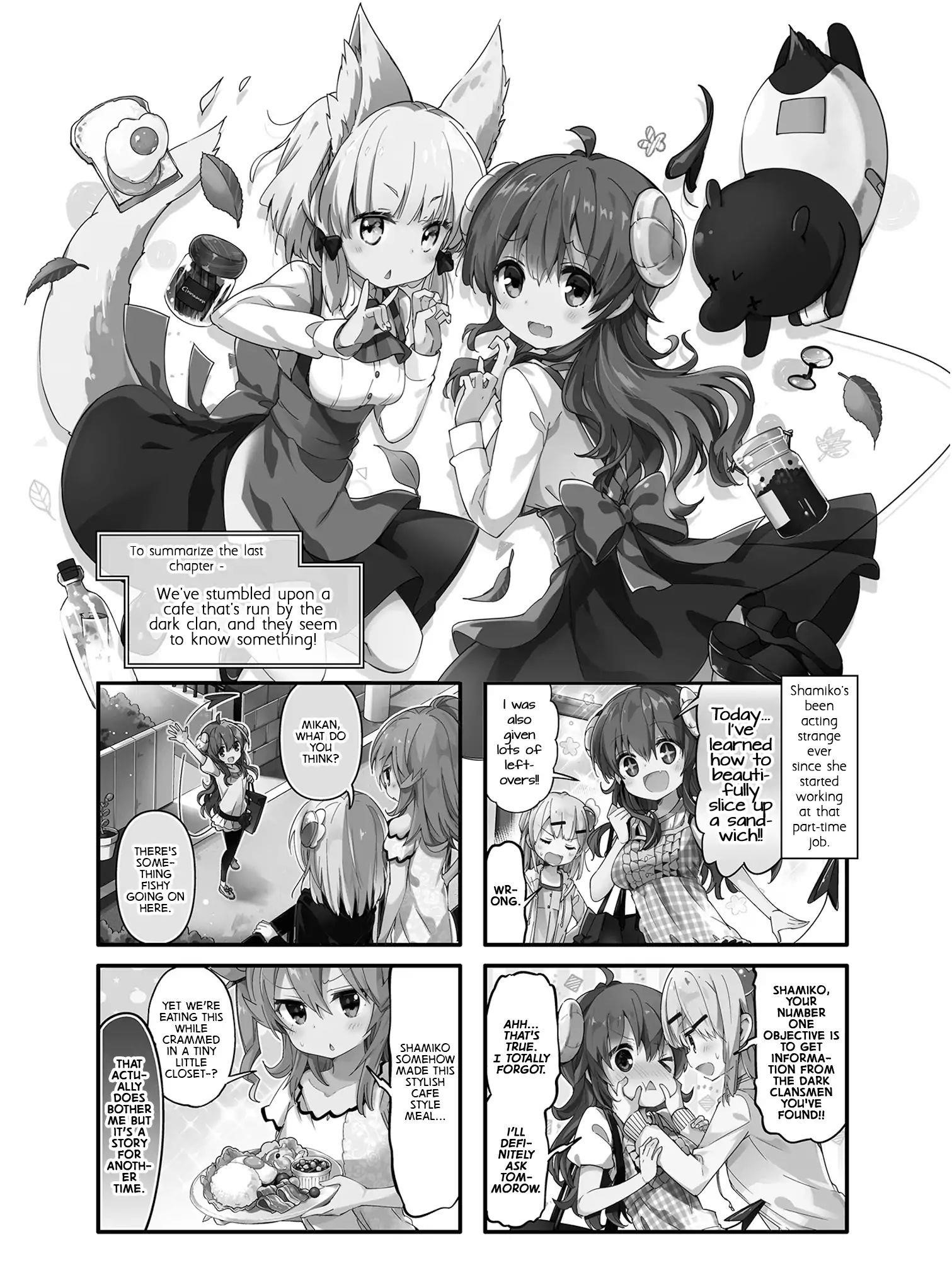 Machikado Mazoku Chapter 35 - Page 1