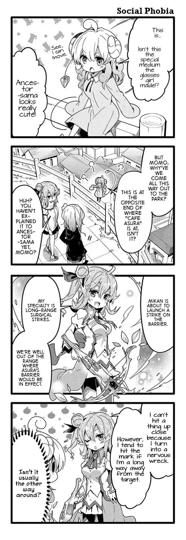 Machikado Mazoku Chapter 35 - Page 4
