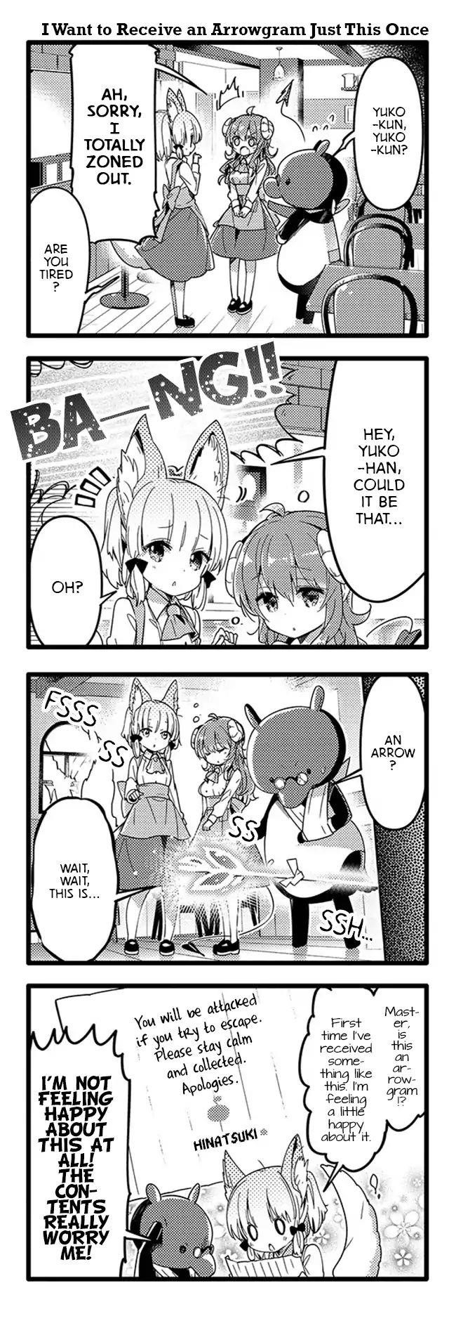 Machikado Mazoku Chapter 35 - Page 8
