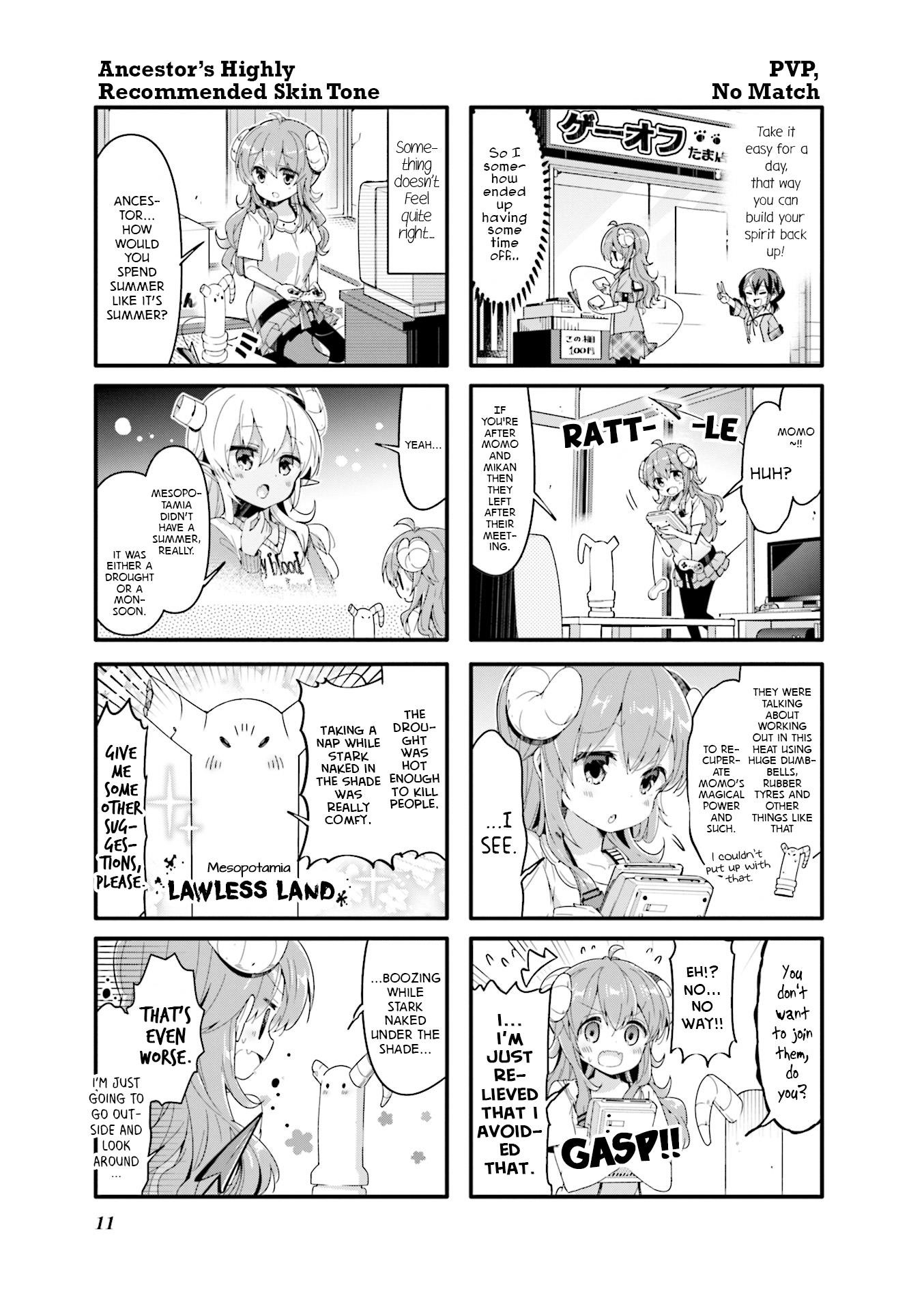 Machikado Mazoku Chapter 40 - Page 3
