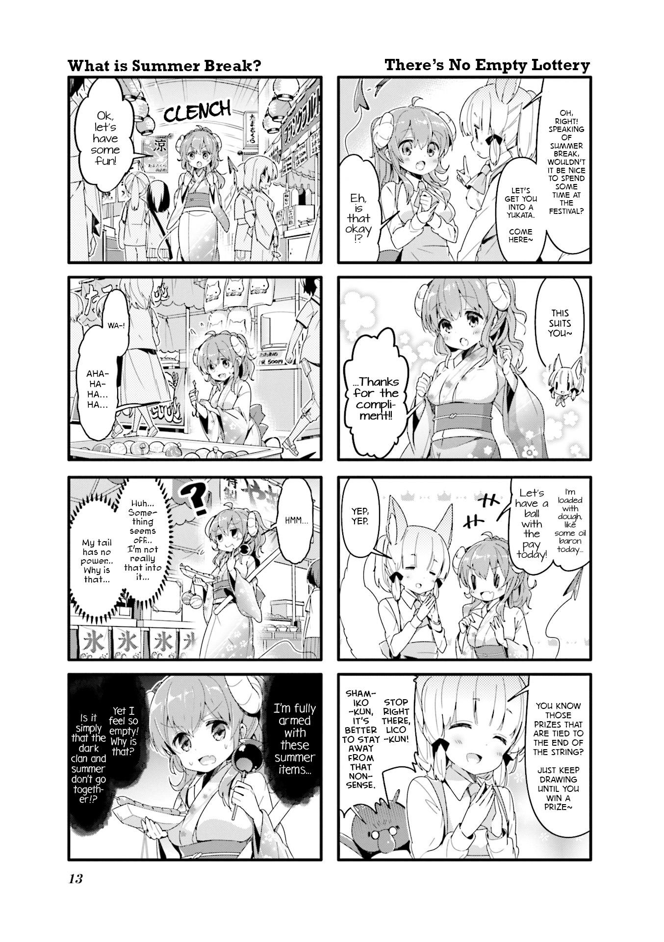Machikado Mazoku Chapter 40 - Page 5