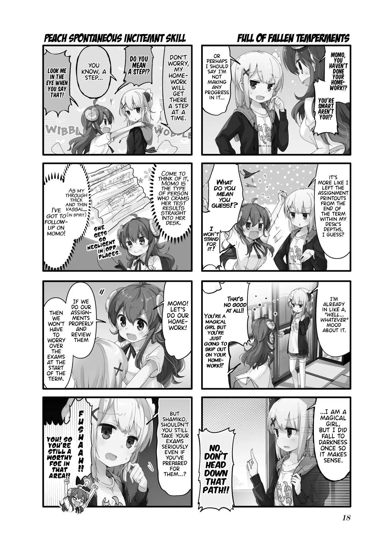 Machikado Mazoku Chapter 41 - Page 2