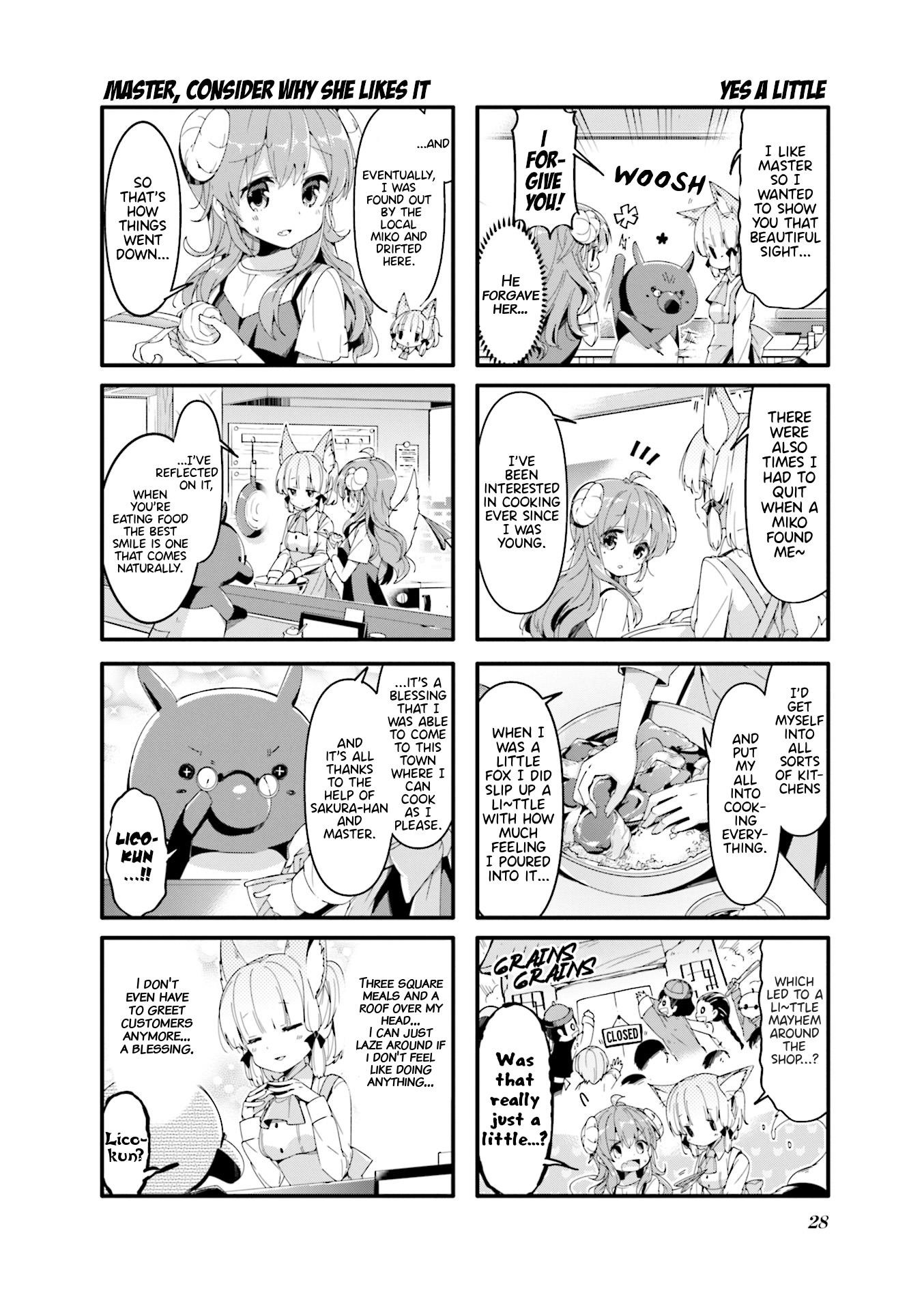 Machikado Mazoku Chapter 42 - Page 4