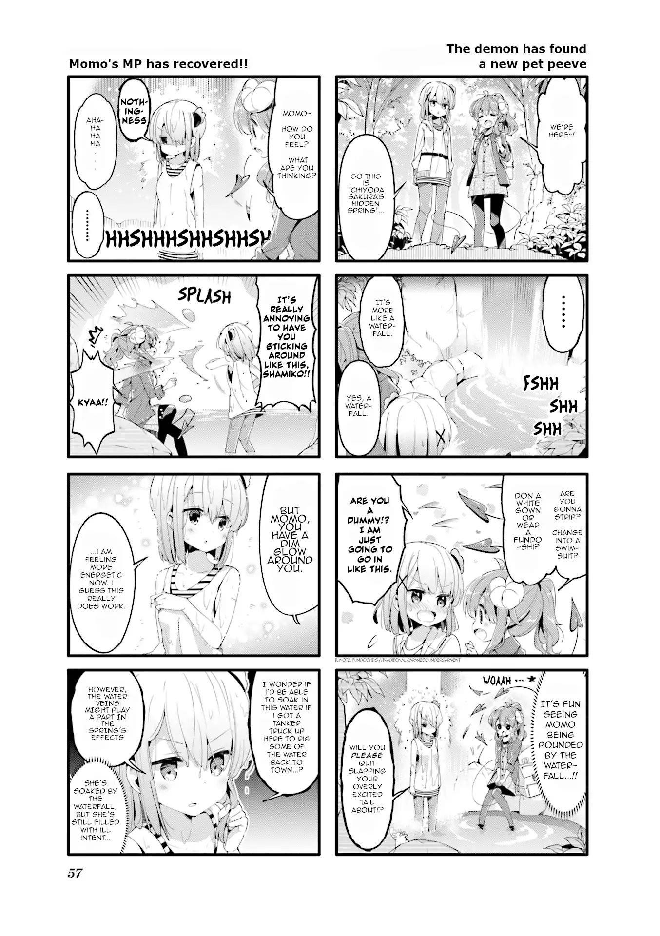 Machikado Mazoku Chapter 45 - Page 7