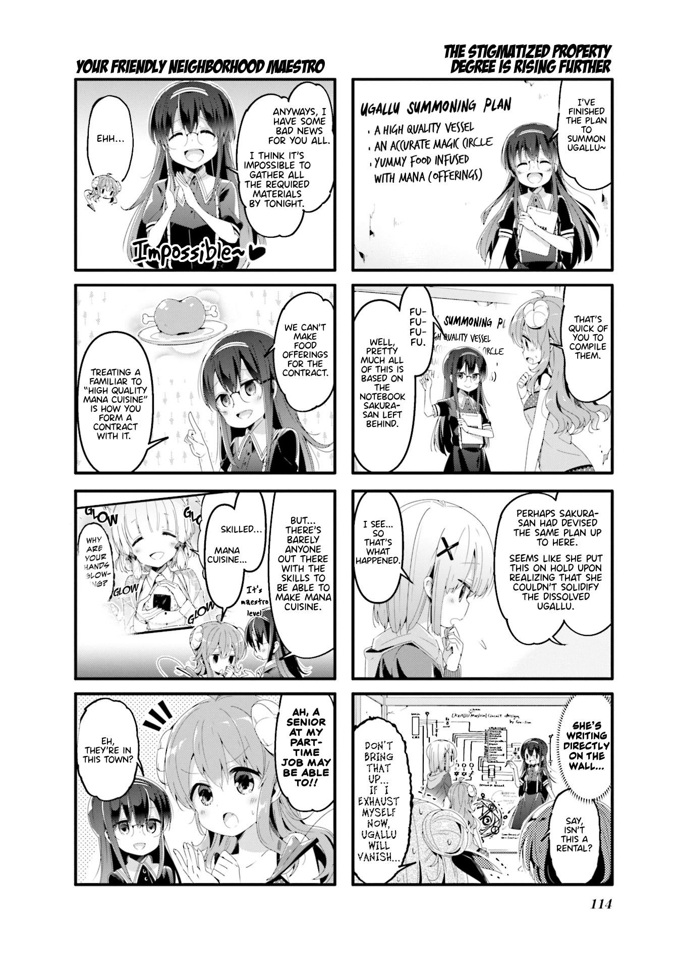 Machikado Mazoku Chapter 52 - Page 4