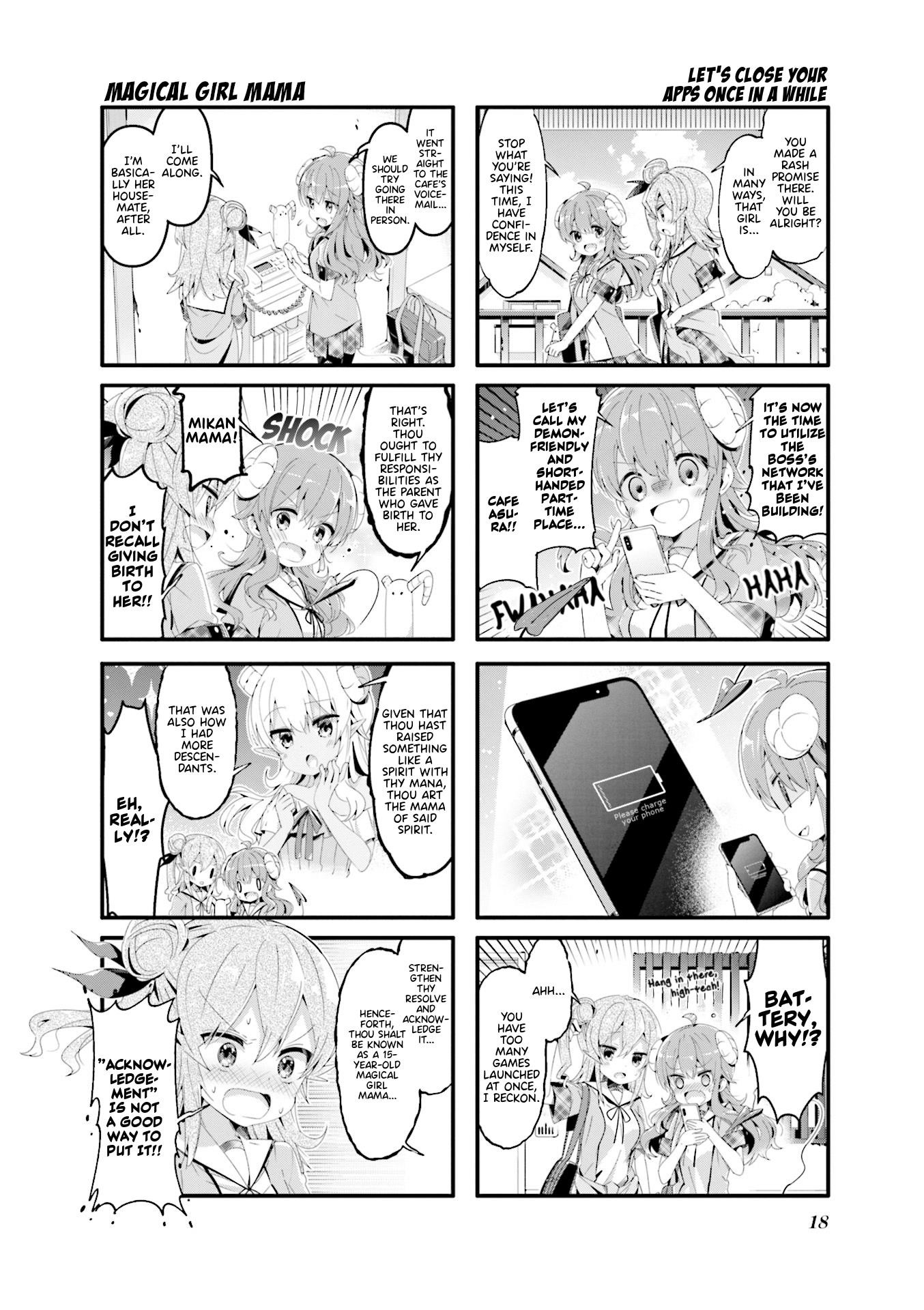 Machikado Mazoku Chapter 54 - Page 2