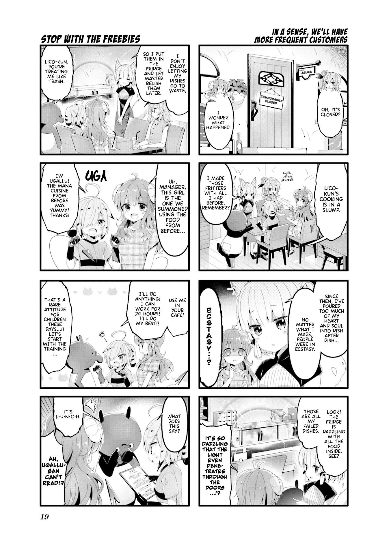 Machikado Mazoku Chapter 54 - Page 3