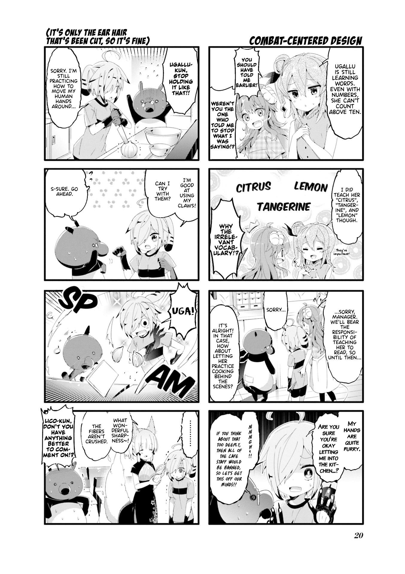 Machikado Mazoku Chapter 54 - Page 4