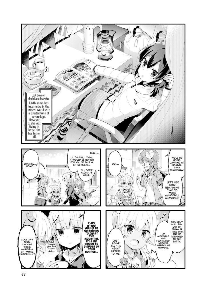 Machikado Mazoku Chapter 57 - Page 1