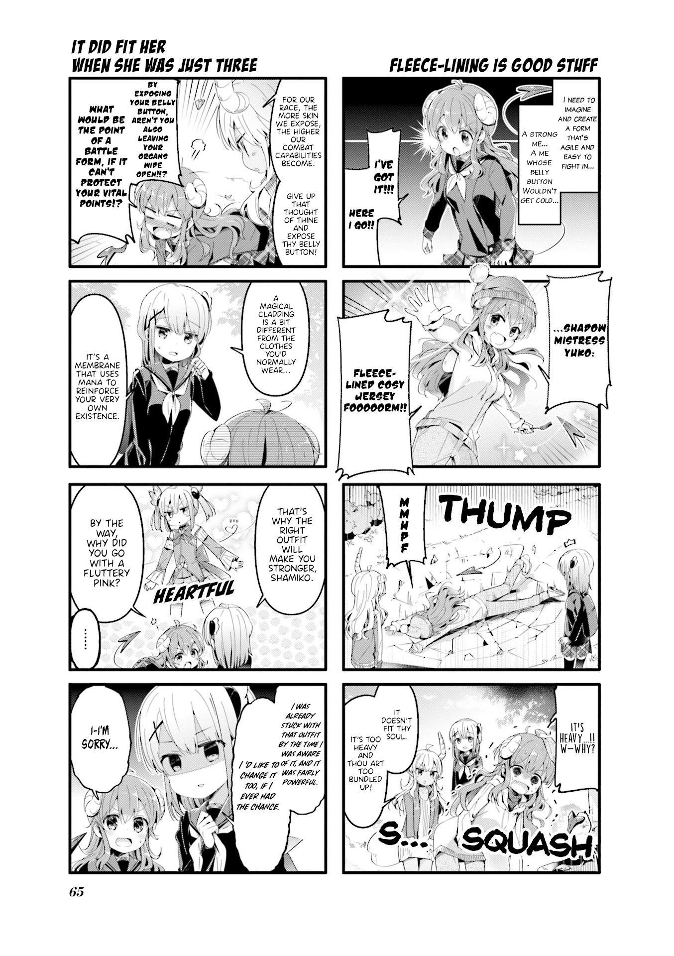 Machikado Mazoku Chapter 59 - Page 3