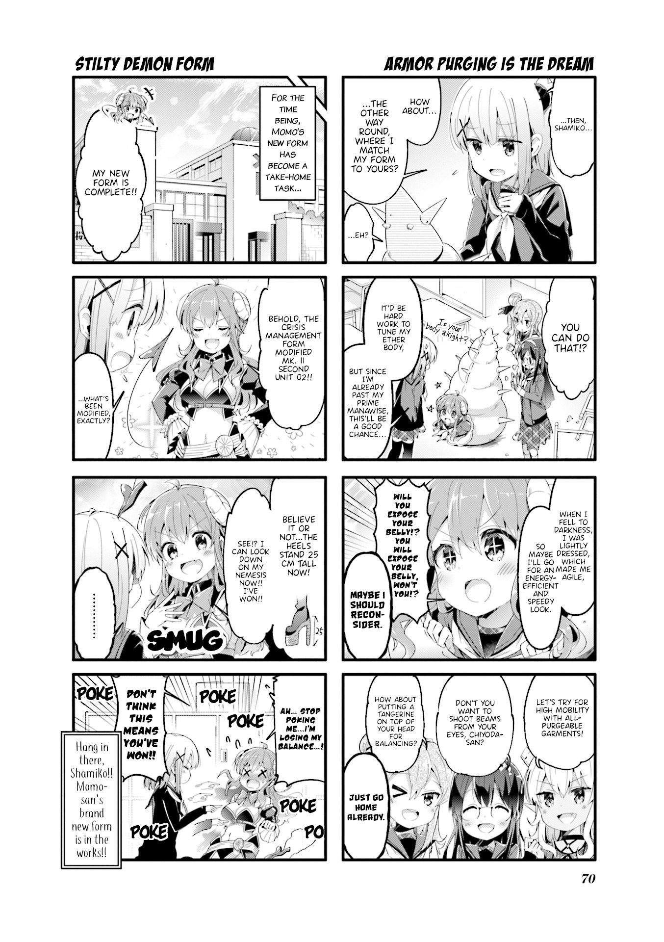 Machikado Mazoku Chapter 59 - Page 8