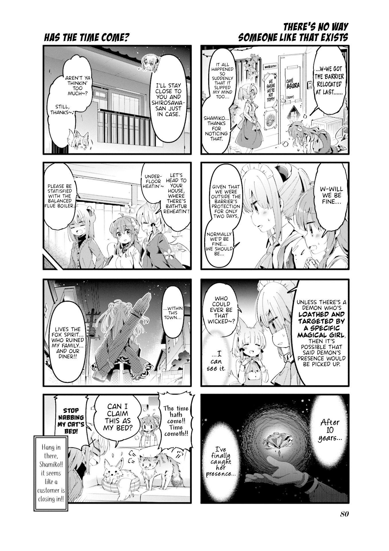 Machikado Mazoku Chapter 60 - Page 10
