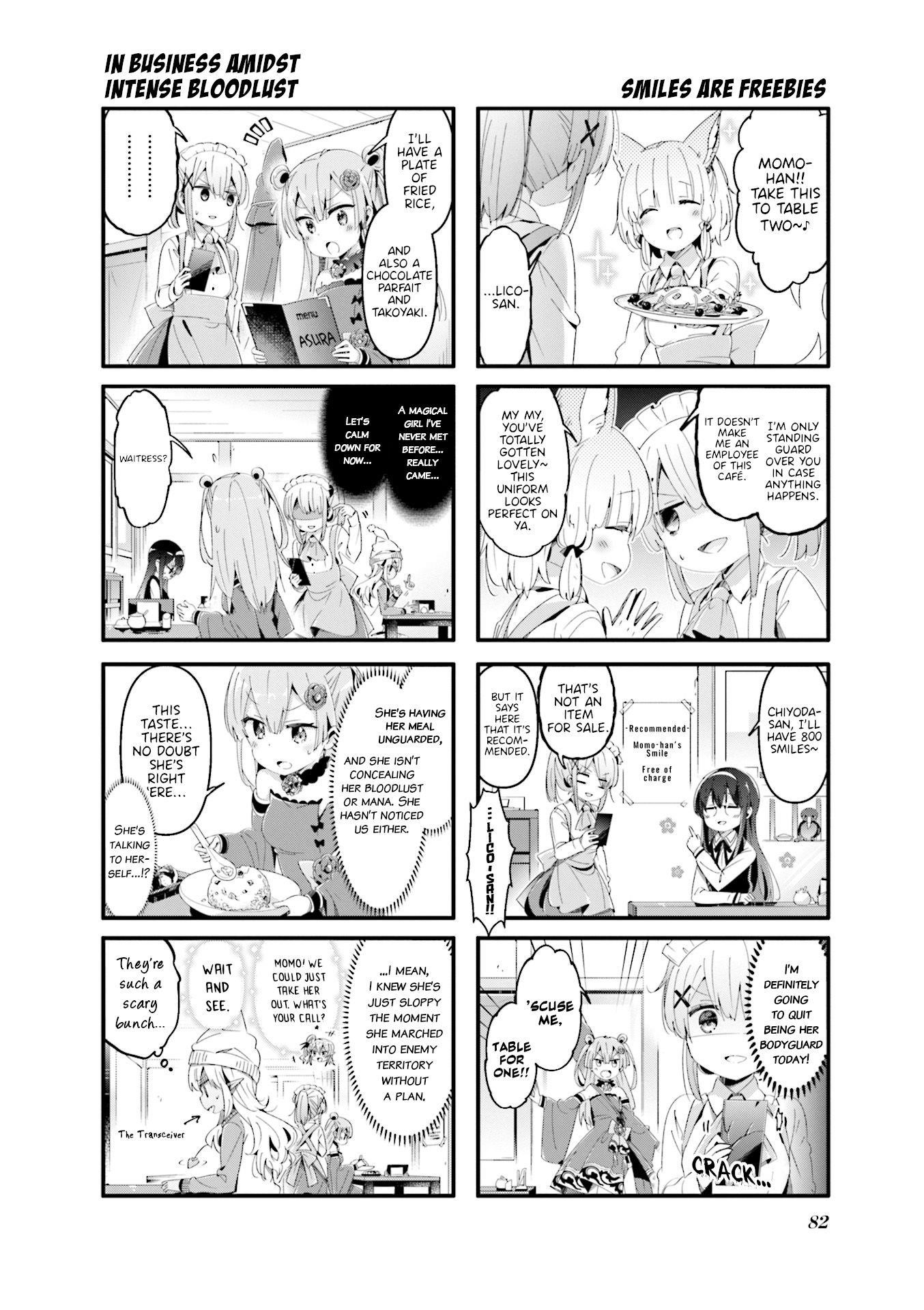 Machikado Mazoku Chapter 61 - Page 2