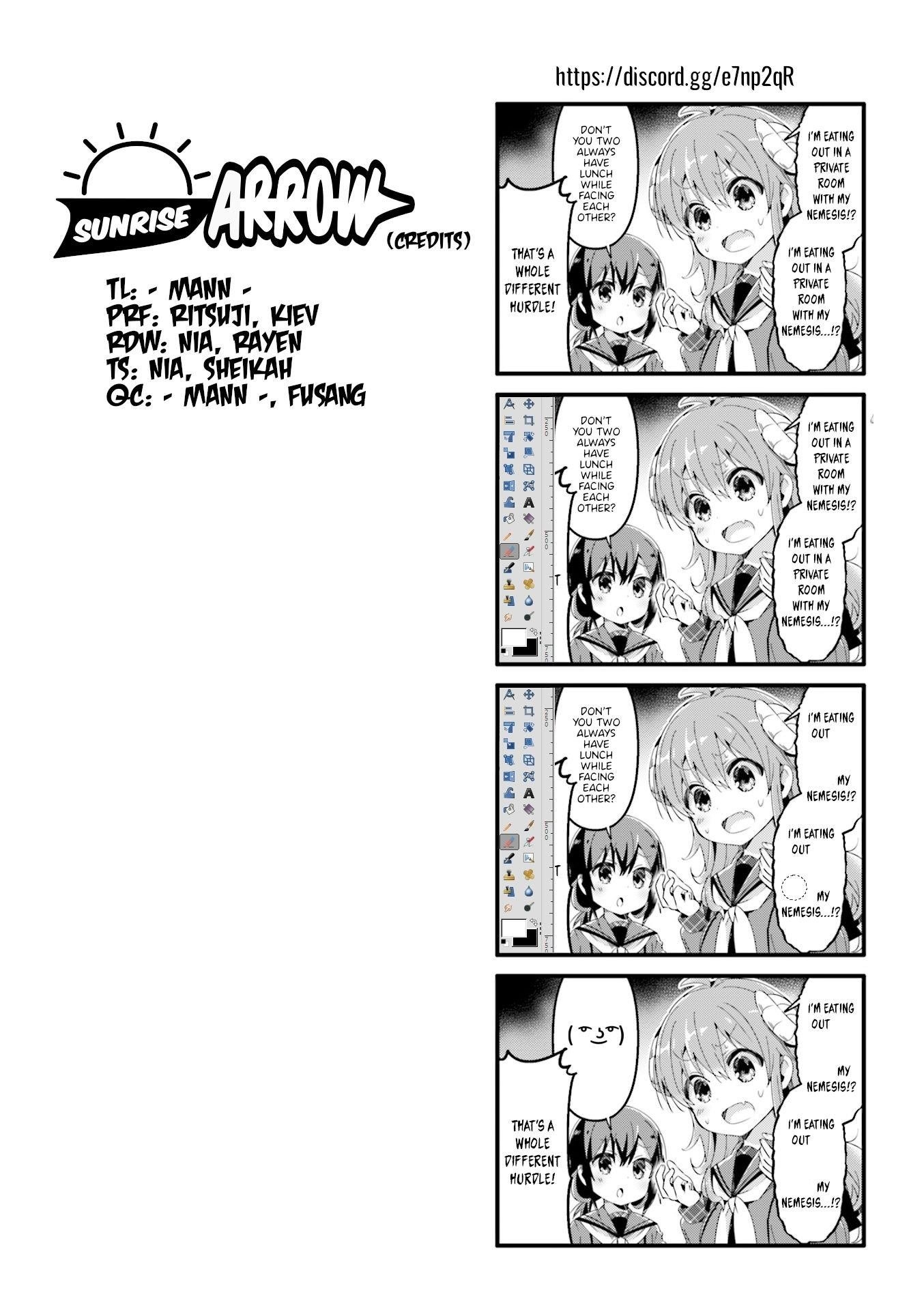 Machikado Mazoku Chapter 65 - Page 9