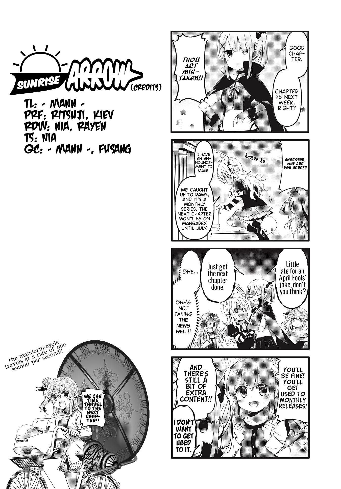 Machikado Mazoku Chapter 72 - Page 10