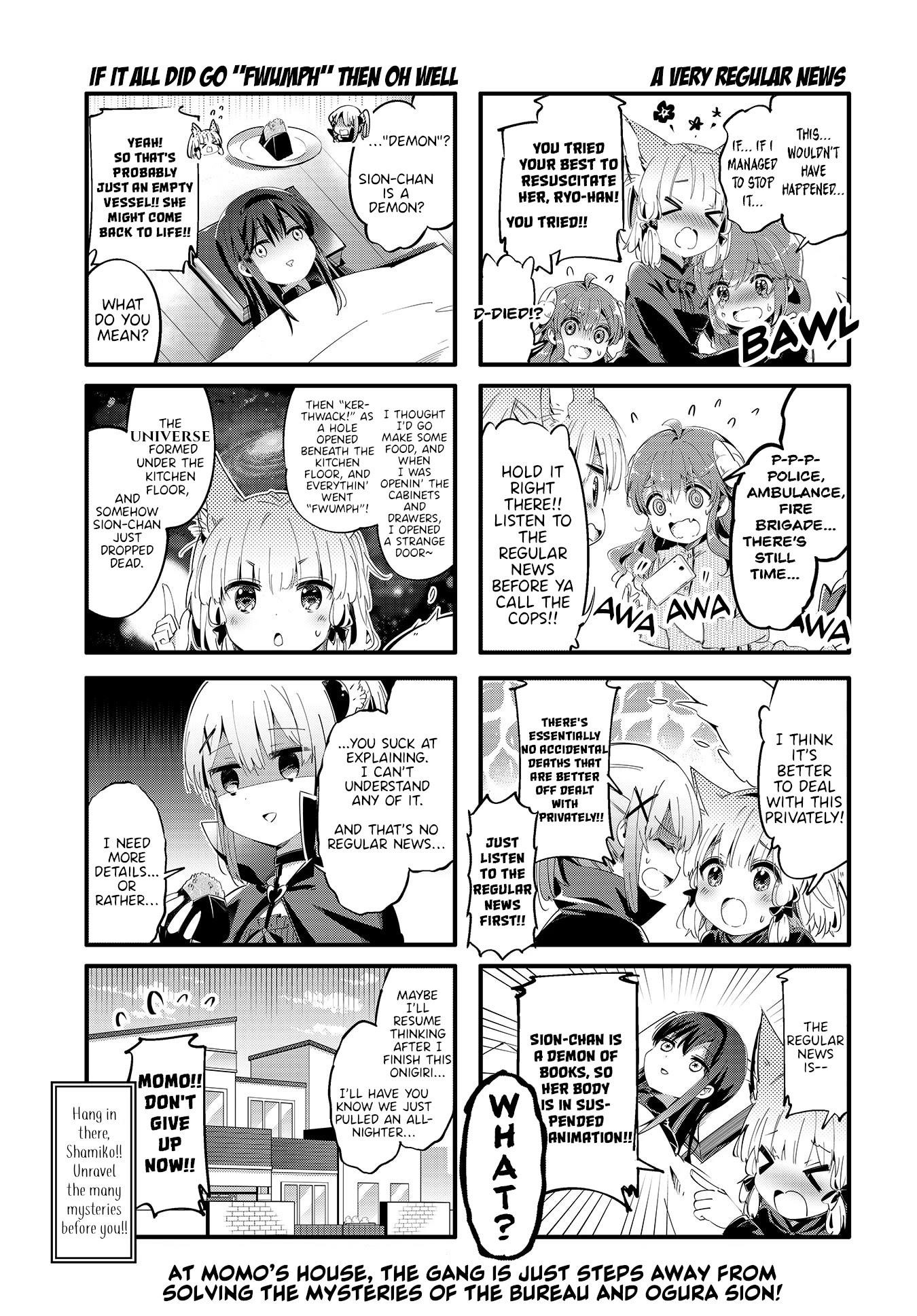 Machikado Mazoku Chapter 81 - Page 9